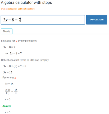 simultanous equation solver