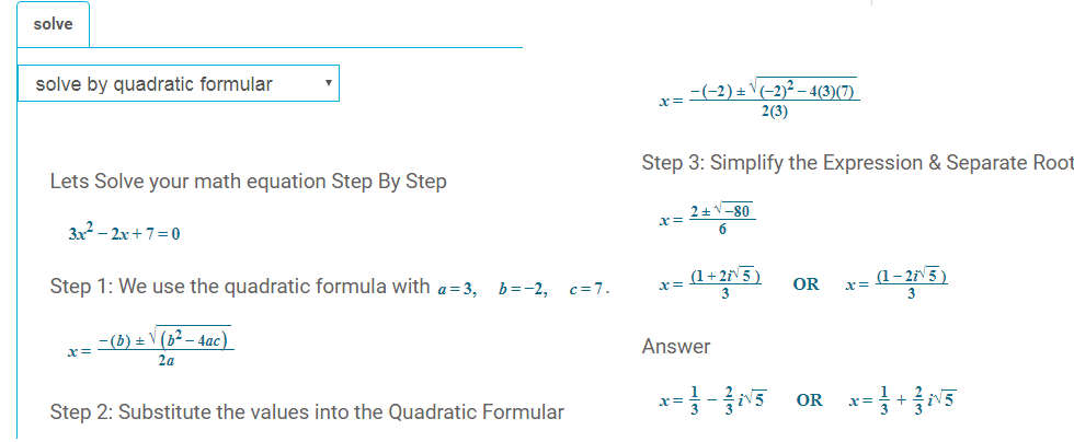 Effektiv Nemlig Bliv sur Quadratic Equation Root Calculator
